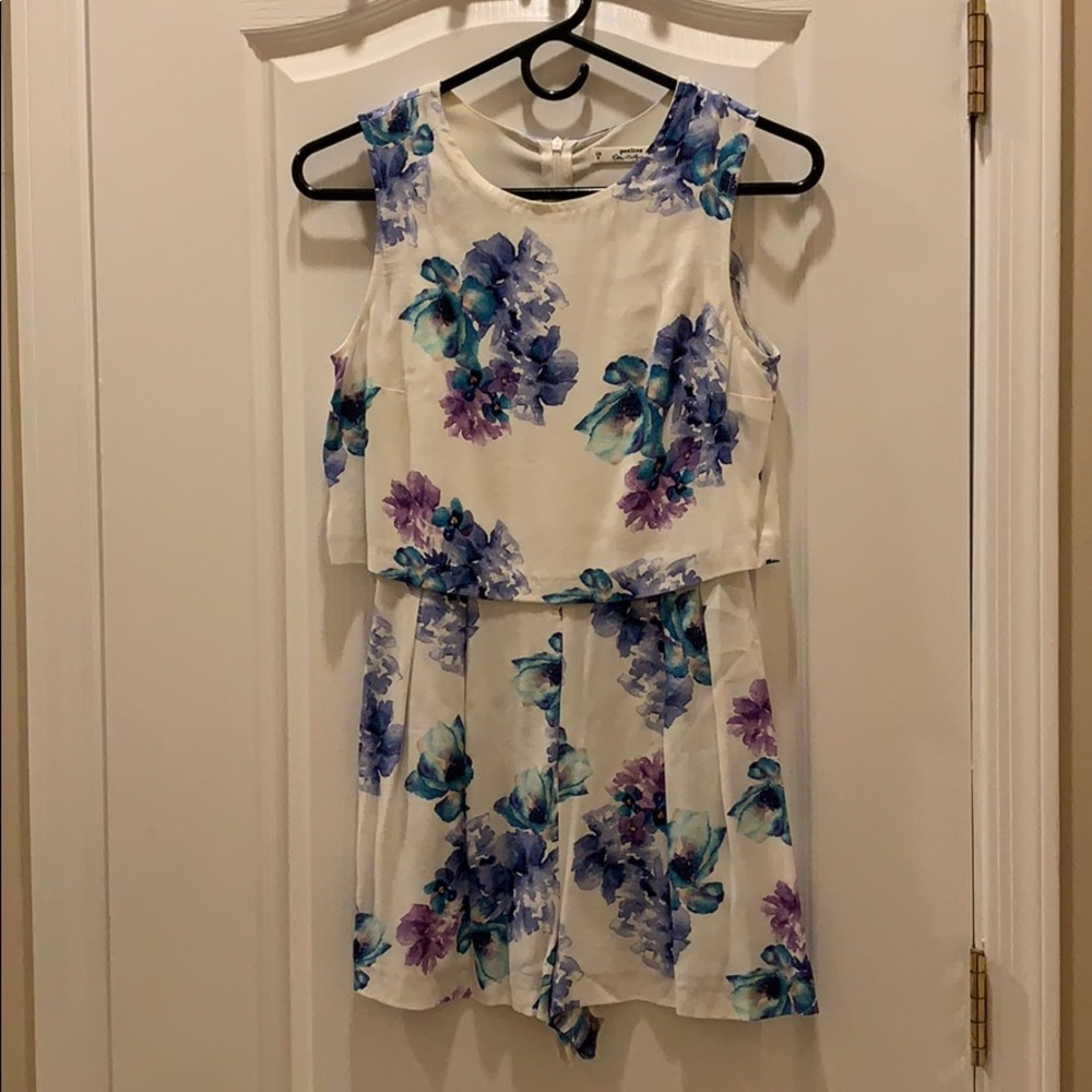 Miss Selfridge Flower Print Romper